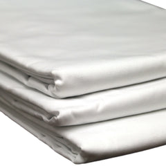 Bed Sheet Fitted Sheet 36 X 84 Inch White Reusable, Packaging Type- Pack of 12