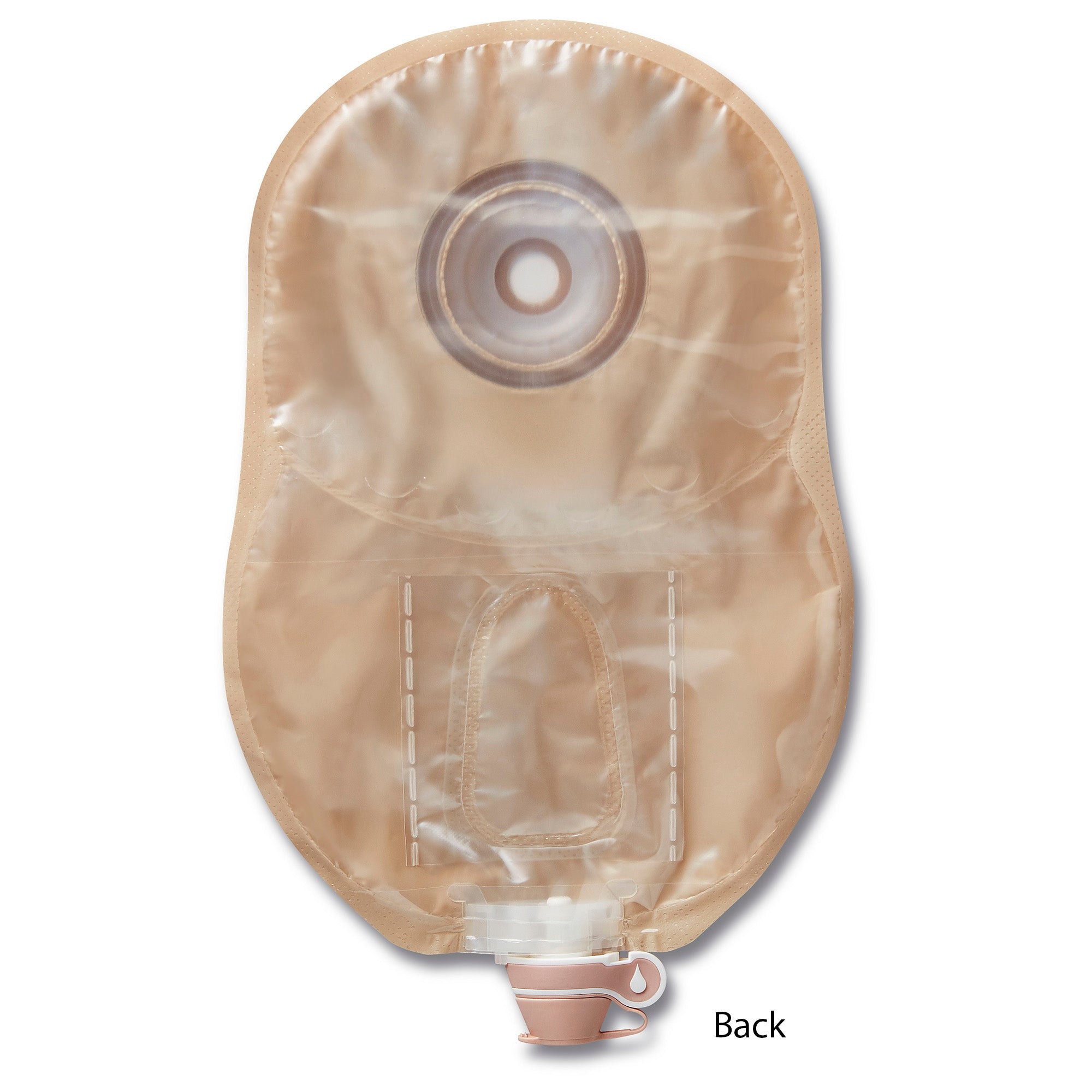 Urostomy Pouch Premier One-Piece System 9 Inch Length Convex, Pre-Cut 1/2 Inch Stoma Drainable,Packaging Type- Box
