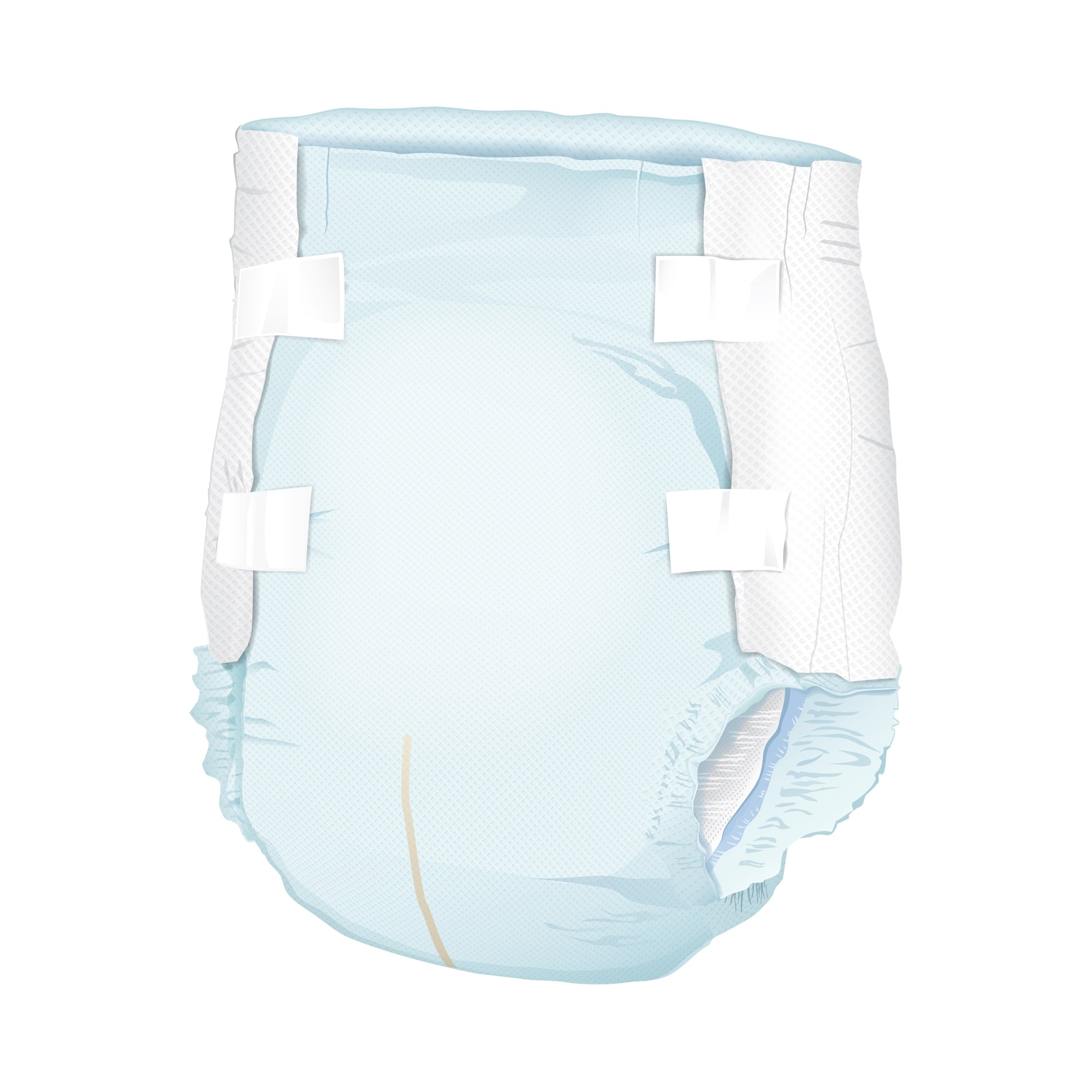 Unisex Adult Incontinence Brief McKesson Large Disposable Heavy Absorbency, Packaging Type- Case