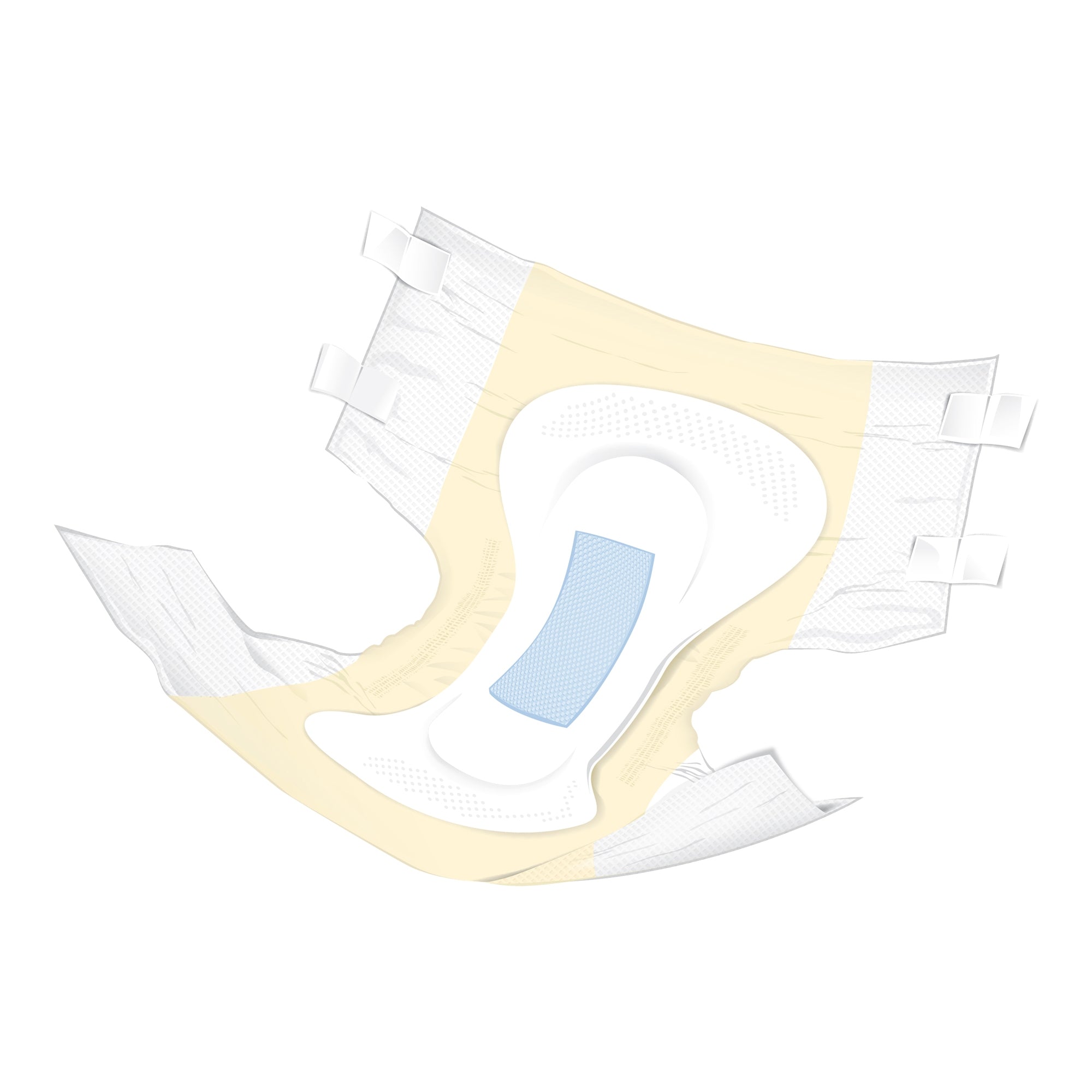 Unisex Adult Incontinence Brief McKesson X-Large Disposable Heavy Absorbency, Packaging Type- Case