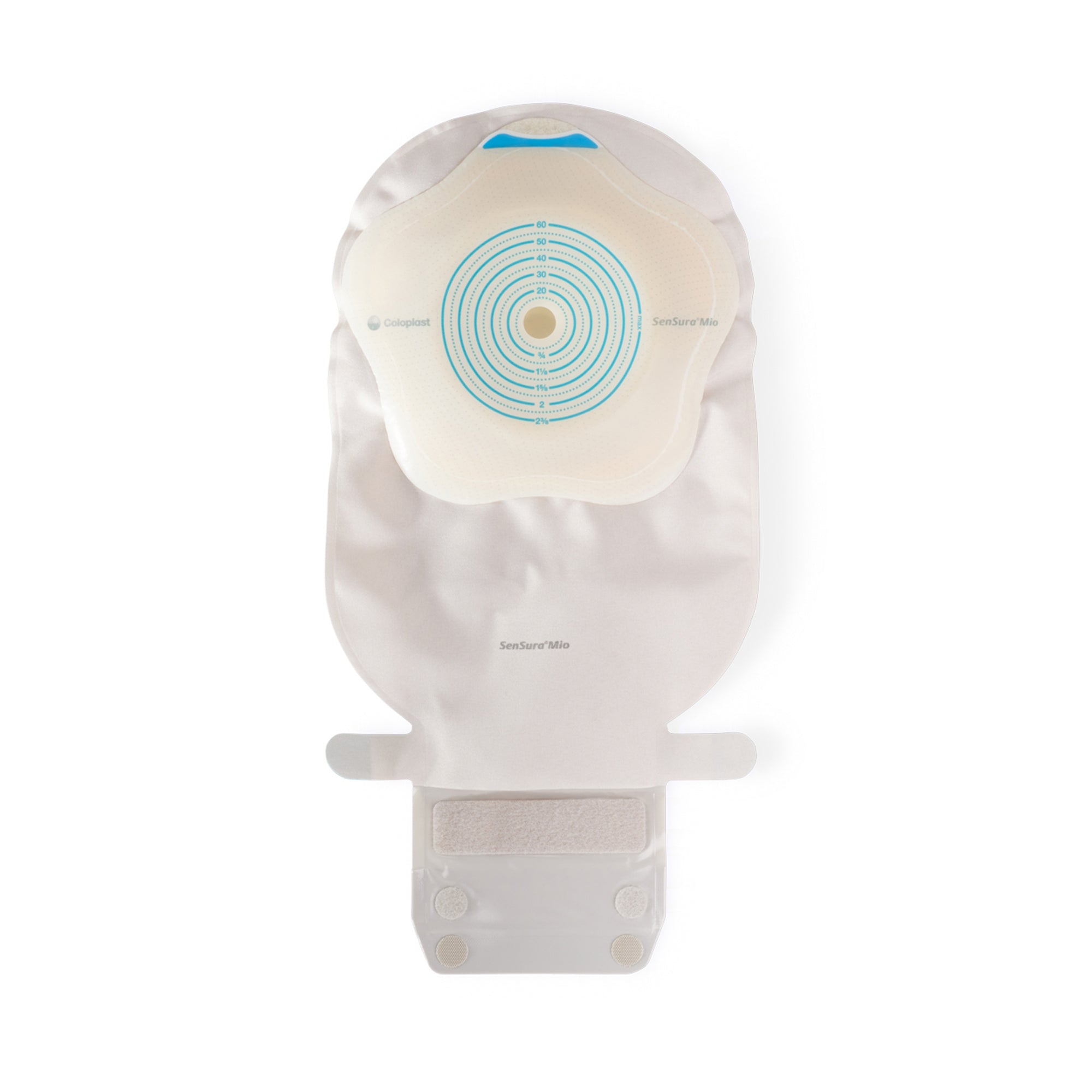 Ostomy Pouch SenSura Mio Concave One-Piece System 11 Inch Length, Maxi Convex, Trim to Fit 3/8 to 2-3/8 Inch Stoma Drainable,Packaging Type- Box