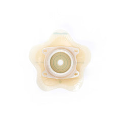 Ostomy Barrier SenSura Mio Convex Flip Trim to Fit, Extended Wear Elastic Adhesive 40 mm Flange Green Code System 3/8 to 1-3/4 Inch Opening,Packaging Type- Box