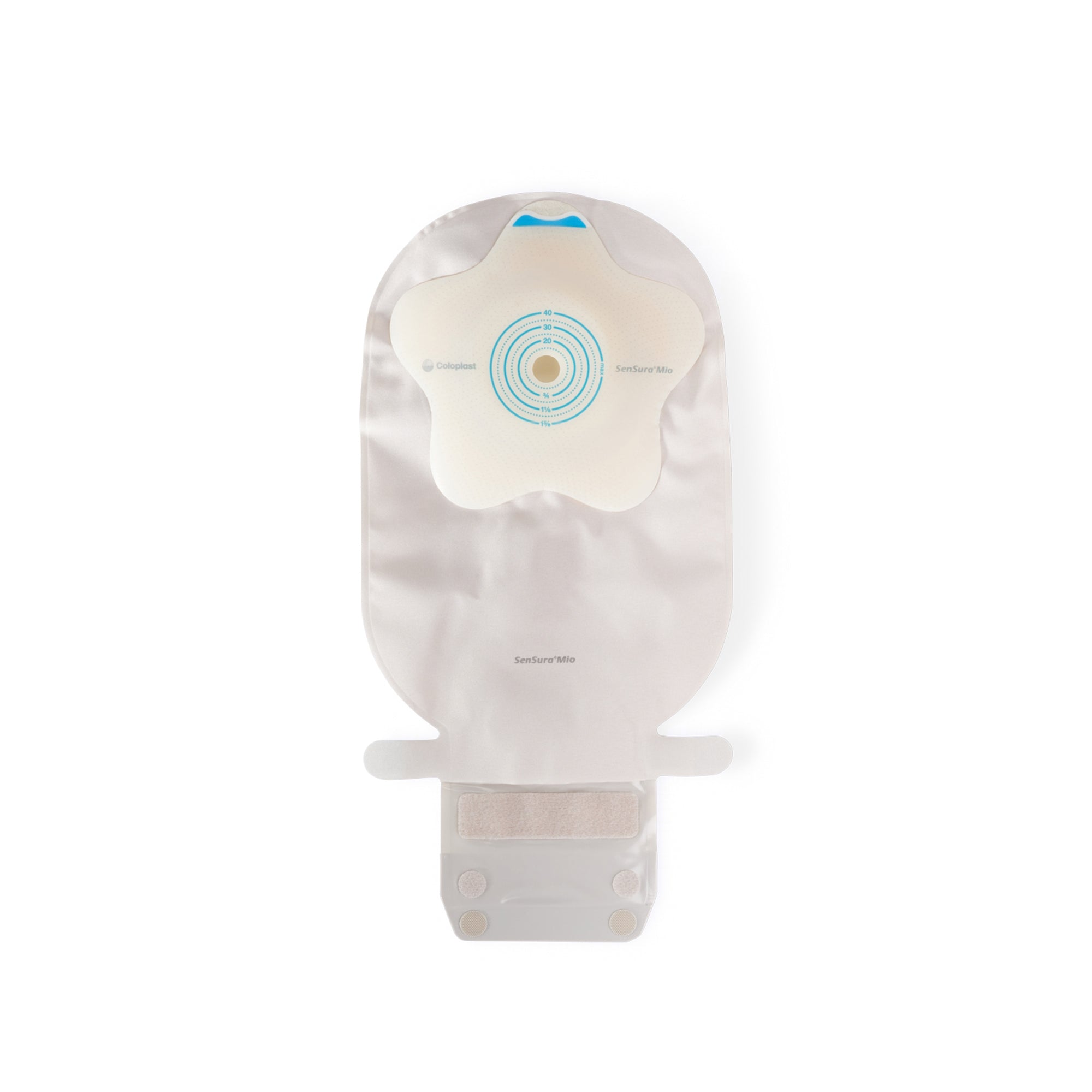 Ostomy Pouch SenSura Mio Convex One-Piece System 11 Inch Length, Maxi Convex, Trim to Fit 3/8 to 2 Inch Stoma Drainable,Packaging Type- Box