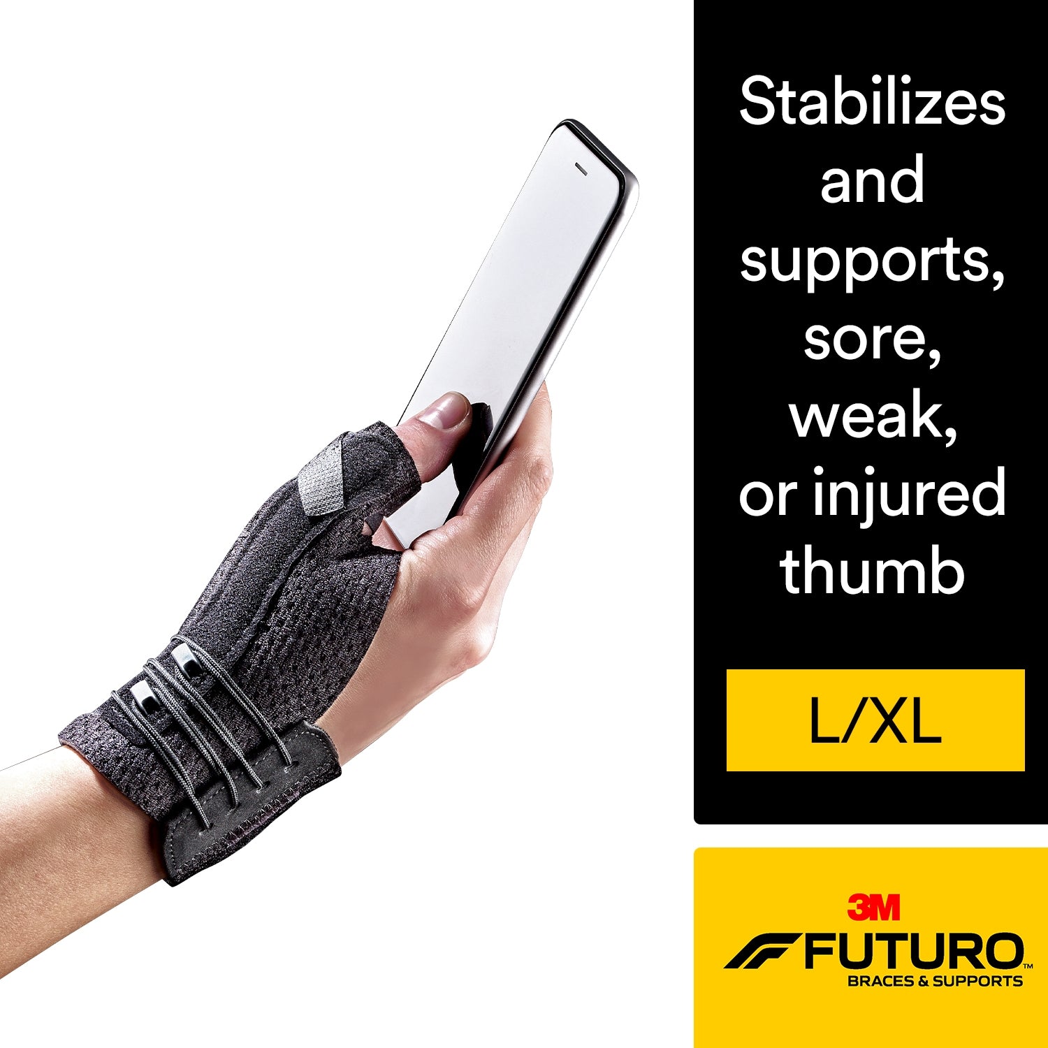3m futuro deluxe thumb stabilizer large extra large 3m futuro deluxe thumb stabilizer mk1124573ea