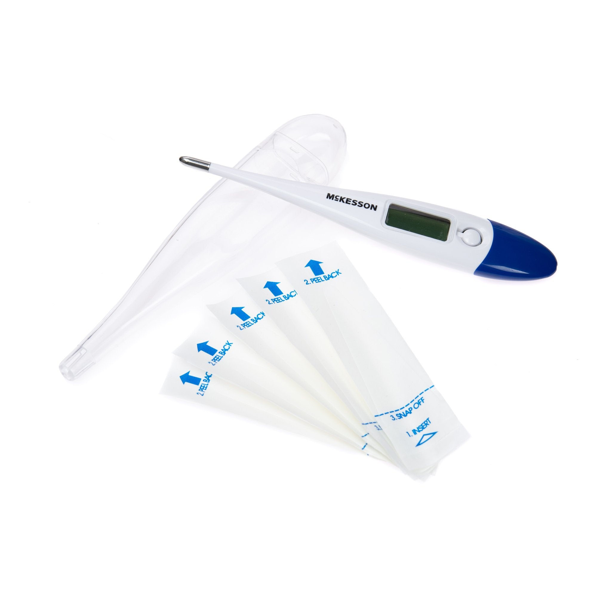 Digital Stick Thermometer McKesson Oral Probe Handheld, Packaging Type- Case