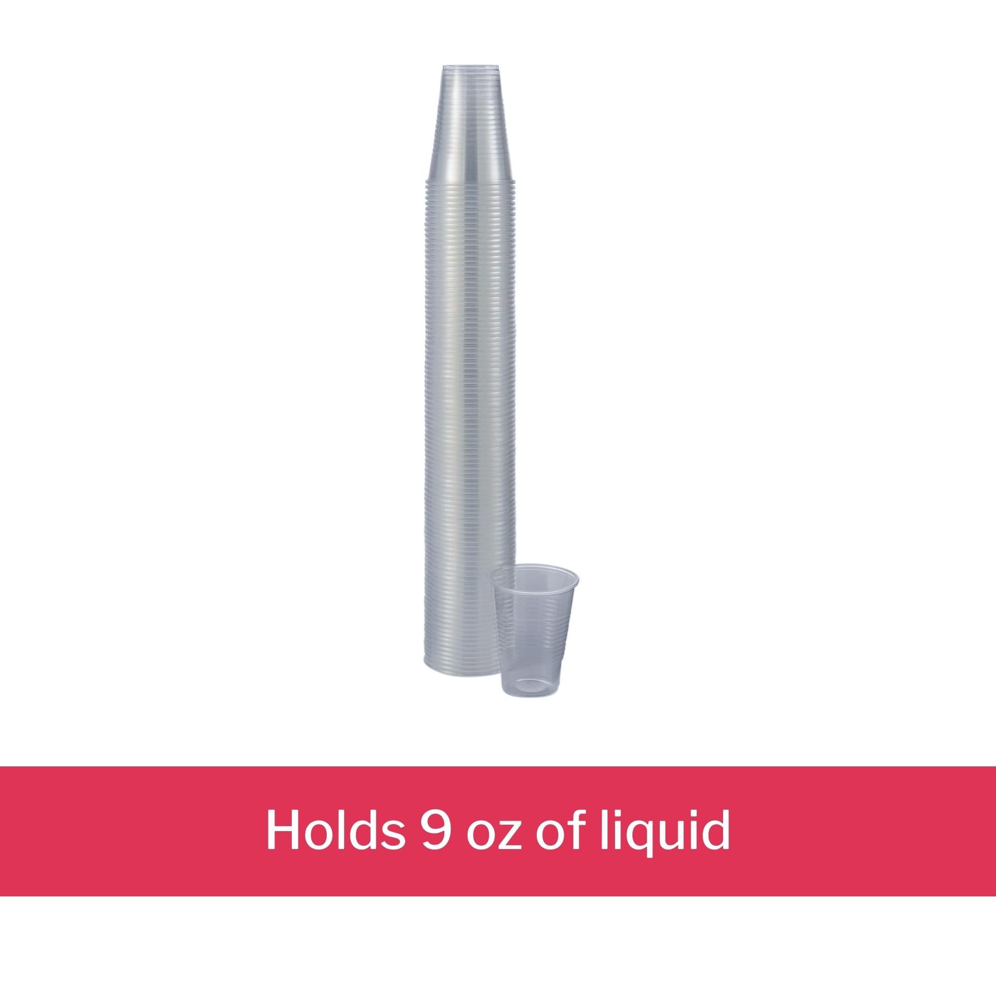Drinking Cup McKesson 9 oz. Clear Polypropylene Disposable, Packaging Type- Case