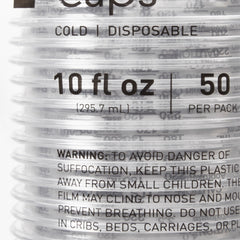 Drinking Cup McKesson 10 oz. Clear Polyethylene Disposable, Packaging Type- Case