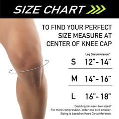 Knee Support Spark Kinetic Knee Large Without Fastening 16 to 18 Inch Knee Circumference Left or Right Knee