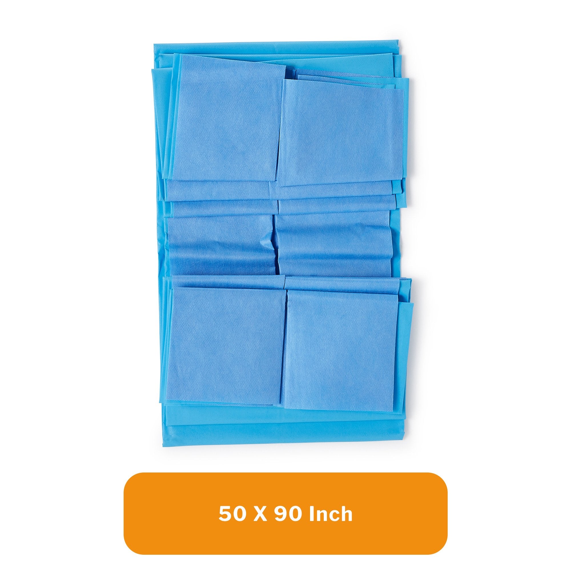 Table Drape McKesson 50 X 90 Inch For Back Table, Packaging Type- Case