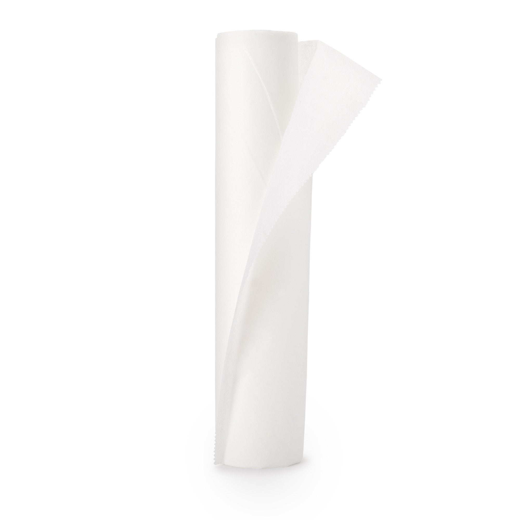Table Paper McKesson 18 Inch Width 125 Foot Length White Crepe, Packaging Type- Case