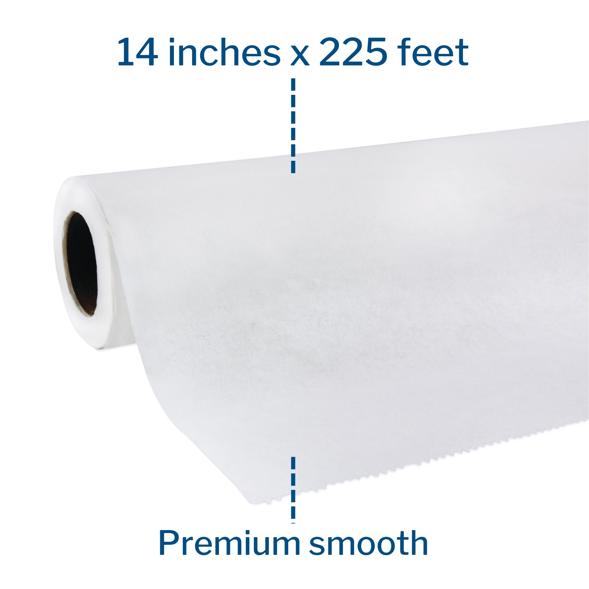 Table Paper McKesson 14 Inch Width 225 Foot Length White Smooth, Packaging Type- Case