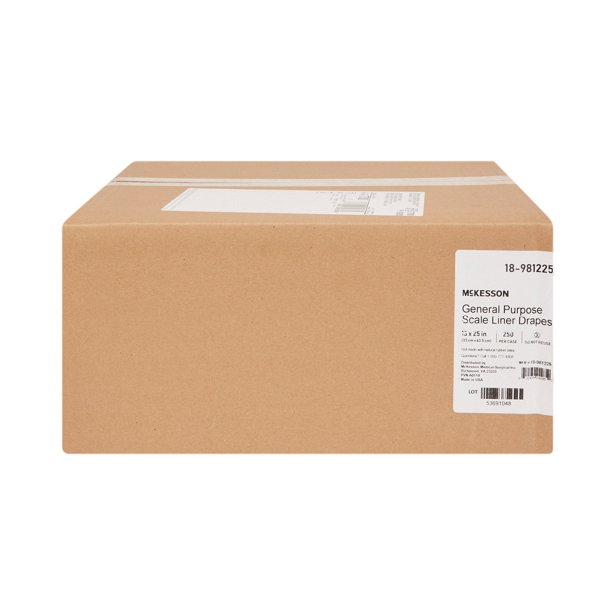 Scale Liner Paper McKesson 13 Inch Width 25 Inch Length Print (Pins, Bottles and Carriages) Smooth, Packaging Type- Case