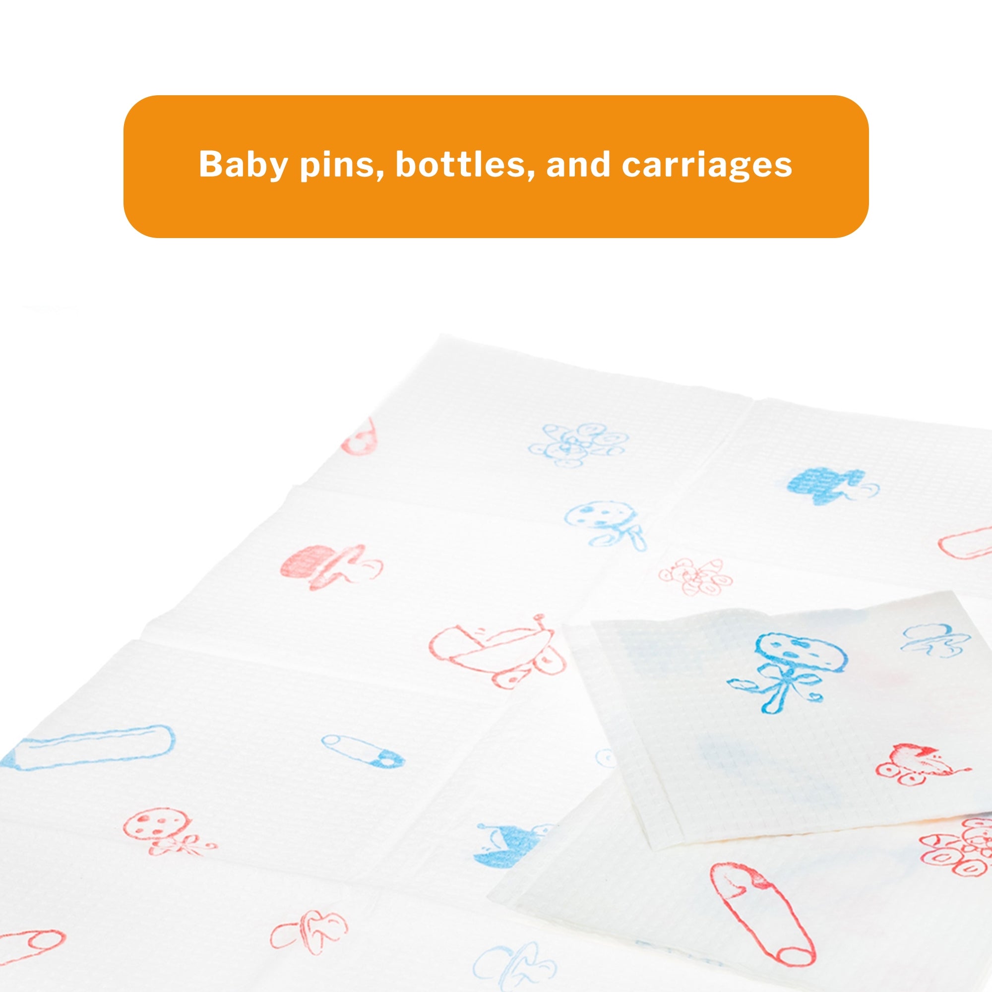 Scale Liner Paper McKesson 13 Inch Width 25 Inch Length Print (Pins, Bottles and Carriages) Smooth, Packaging Type- Case