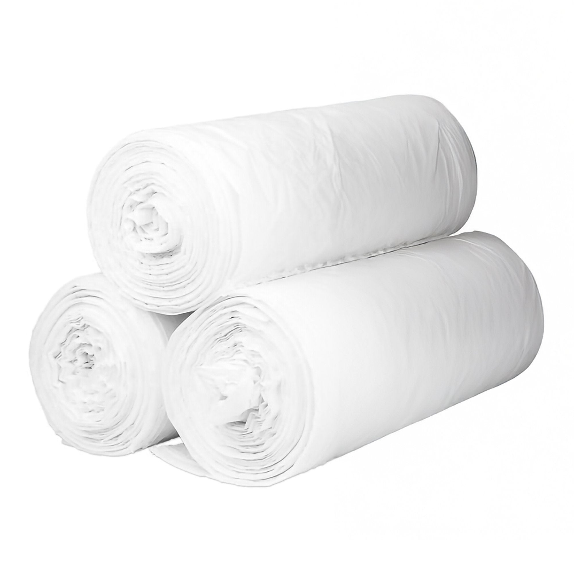 Trash Bag McKesson 45 gal. White LLDPE 0.80 mil 40 X 46 Inch Star Seal Bottom Coreless Roll, Packaging Type- Case
