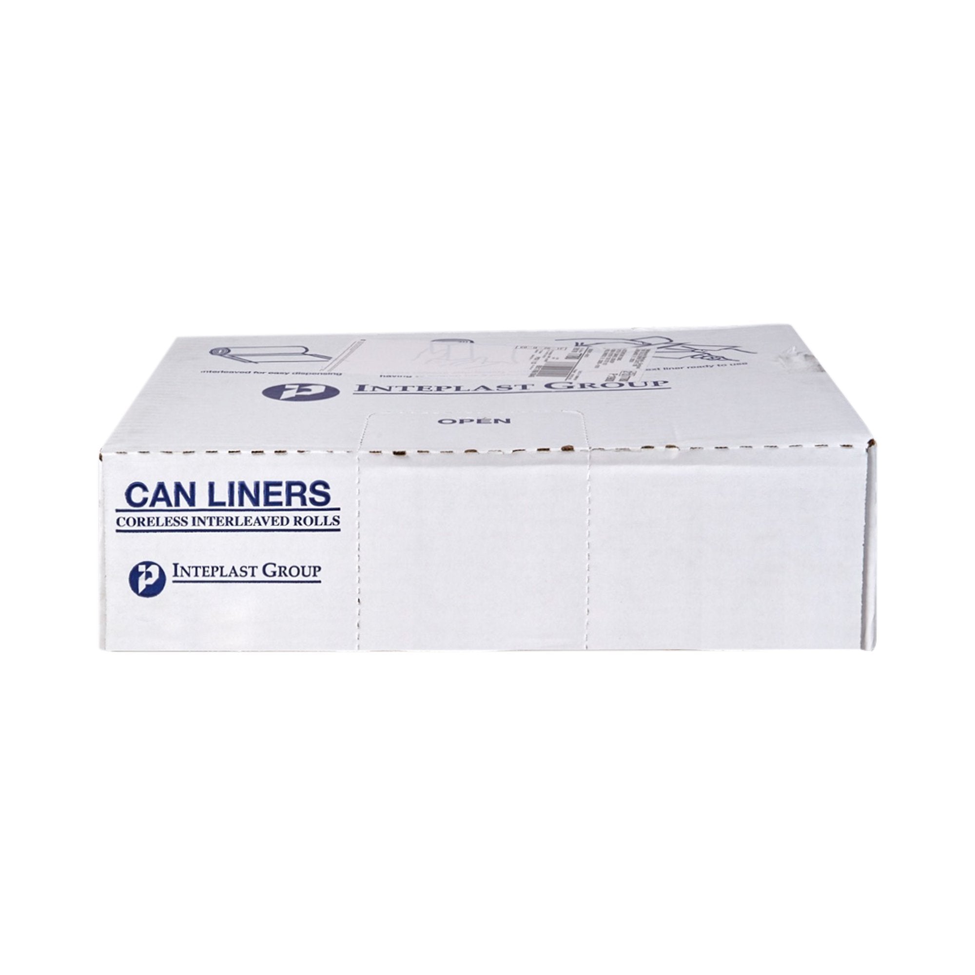 Trash Bag McKesson 45 gal. Clear HDPE 12 Mic. 40 X 48 Inch Star Seal Bottom Coreless Roll, Packaging Type- Case