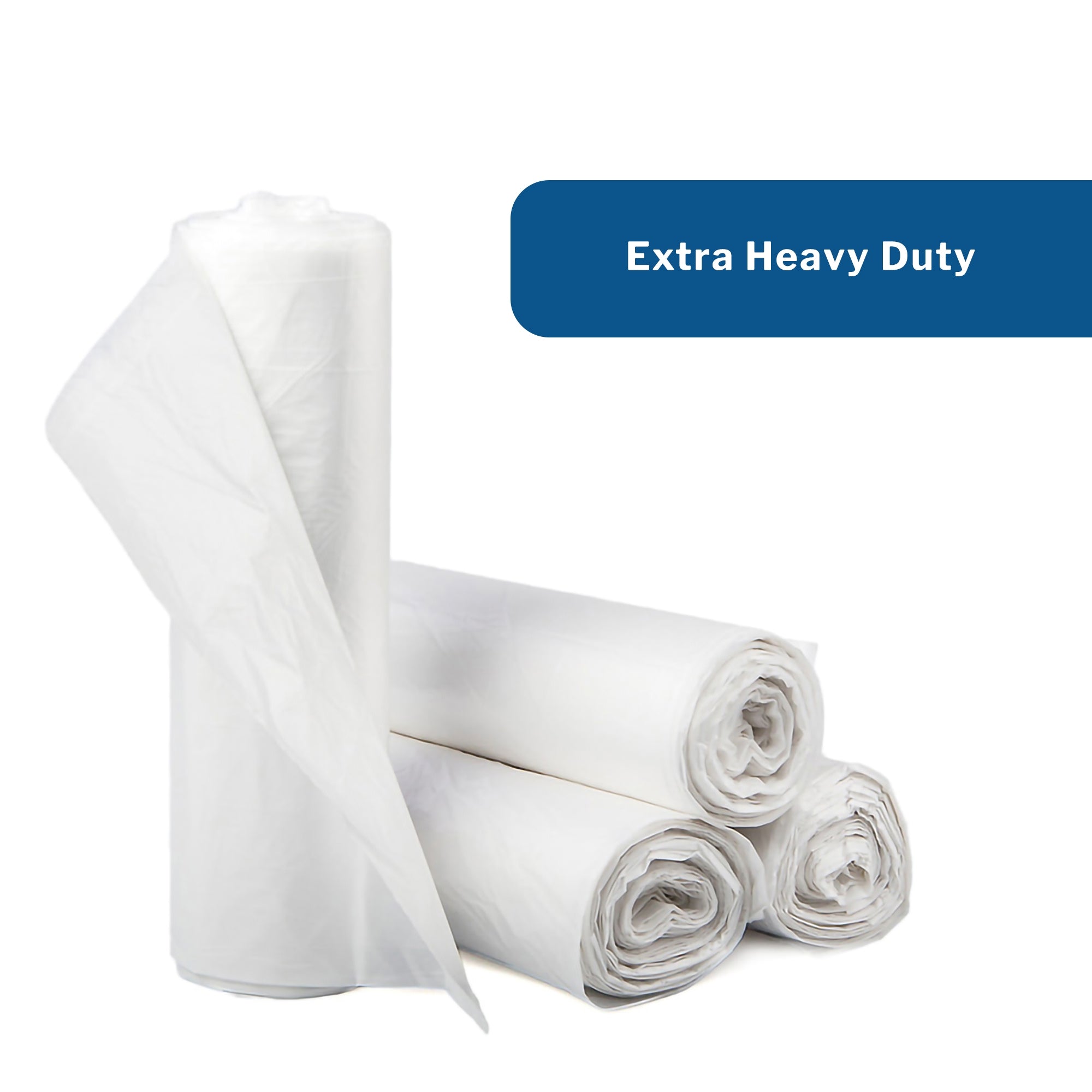 Trash Bag McKesson 16 gal. Clear LLDPE 0.70 mil 24 X 32 Inch Star Seal Bottom Coreless Roll, Packaging Type- Case
