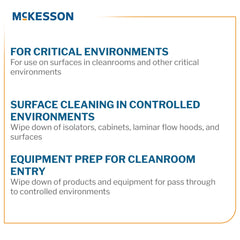 McKesson Surface Cleaner Alcohol Based Trigger Spray Liquid 16 oz. Bottle Alcohol Scent Sterile, Packaging Type- Case