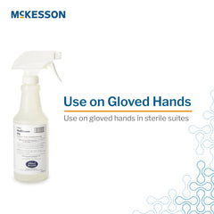 McKesson Surface Cleaner Alcohol Based Trigger Spray Liquid 16 oz. Bottle Alcohol Scent Sterile, Packaging Type- Case