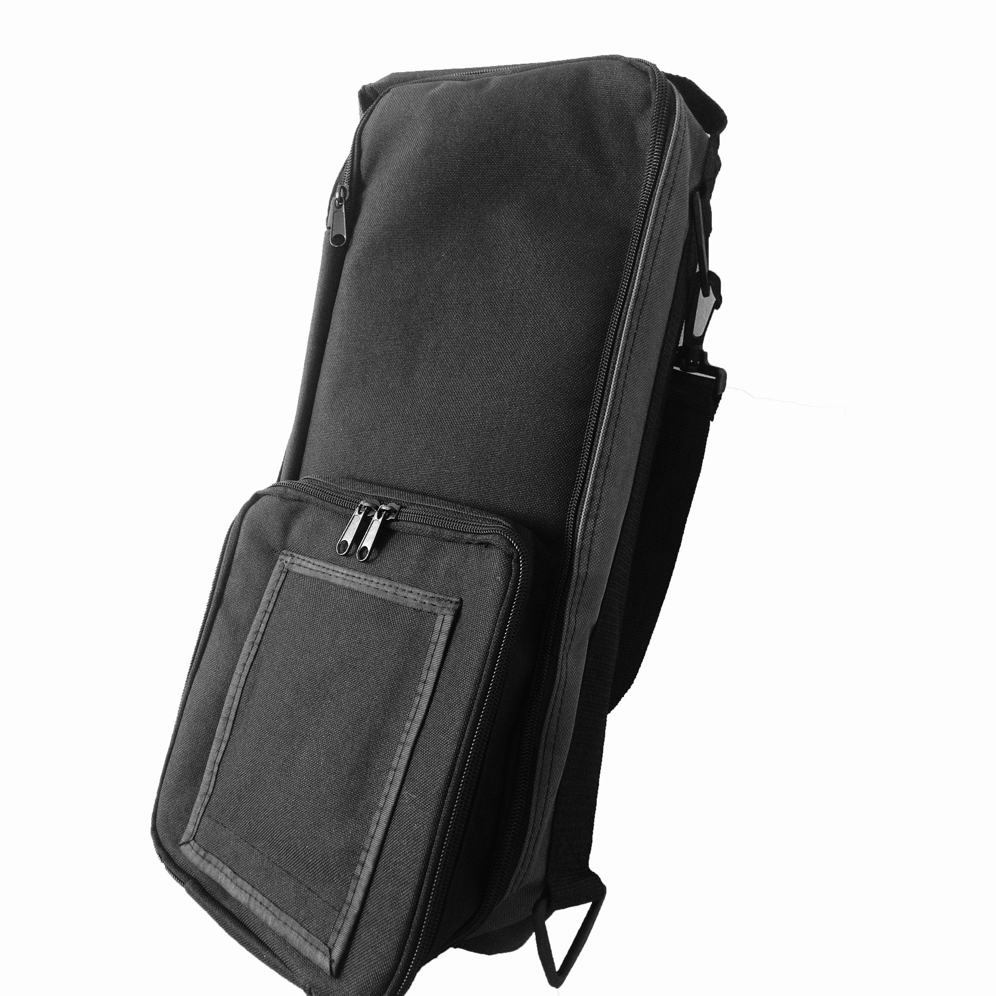 Feeding Pump Pouch McKesson Black, Capacity 1000 to 2000 mL, Pump Pocket, Outside Window, 3 X 9 X 18 Inch, Packaging Type- Each