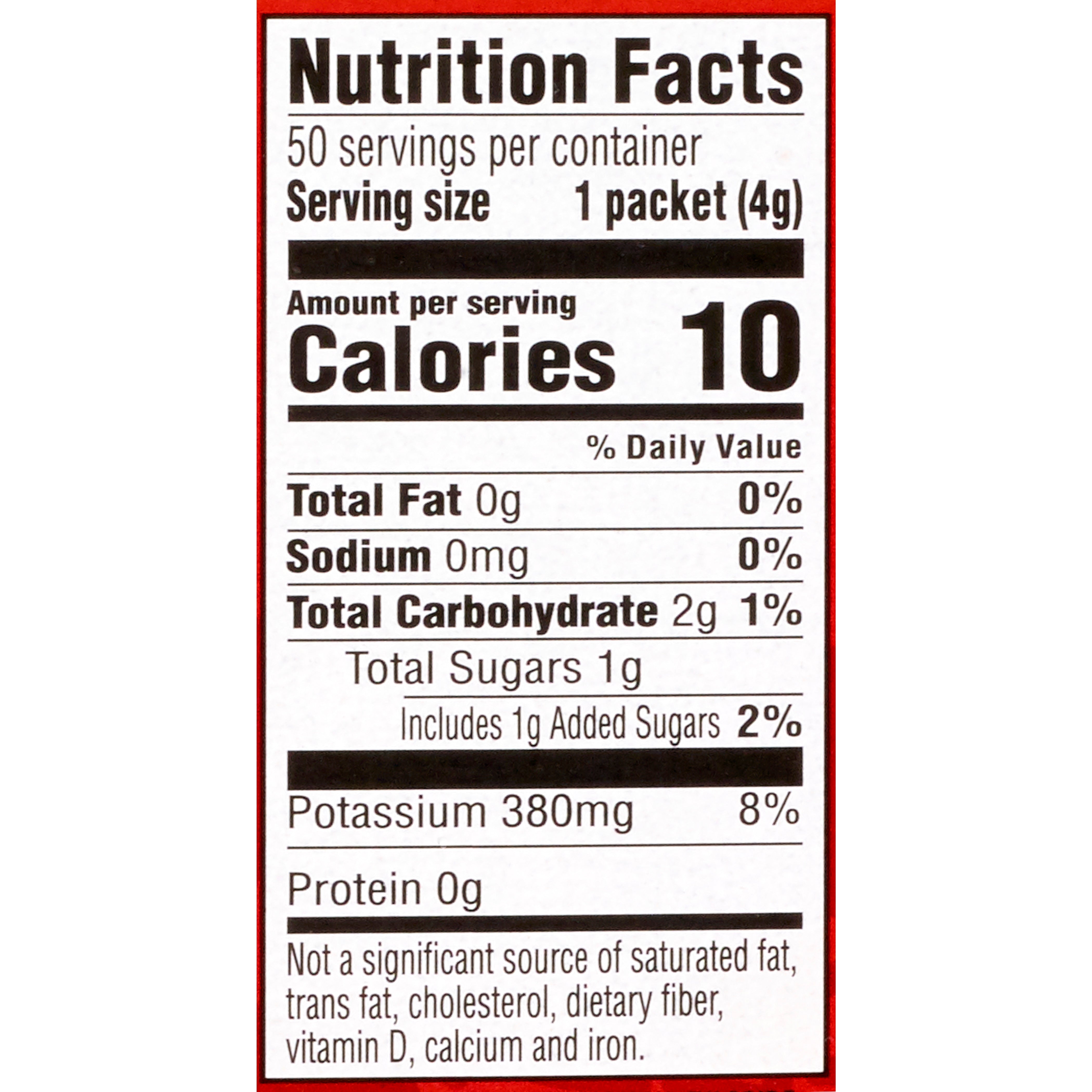 Instant Broth Herb-Ox Sodium Free Beef Flavor Bouillon Flavor Liquid 7.5 oz. Individual Packet, Packaging Type- Box