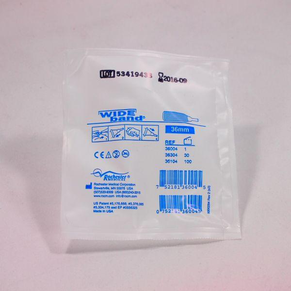 Male External Catheter Wide Band Self-Adhesive Band Silicone X-Large,  Packaging Type- Each