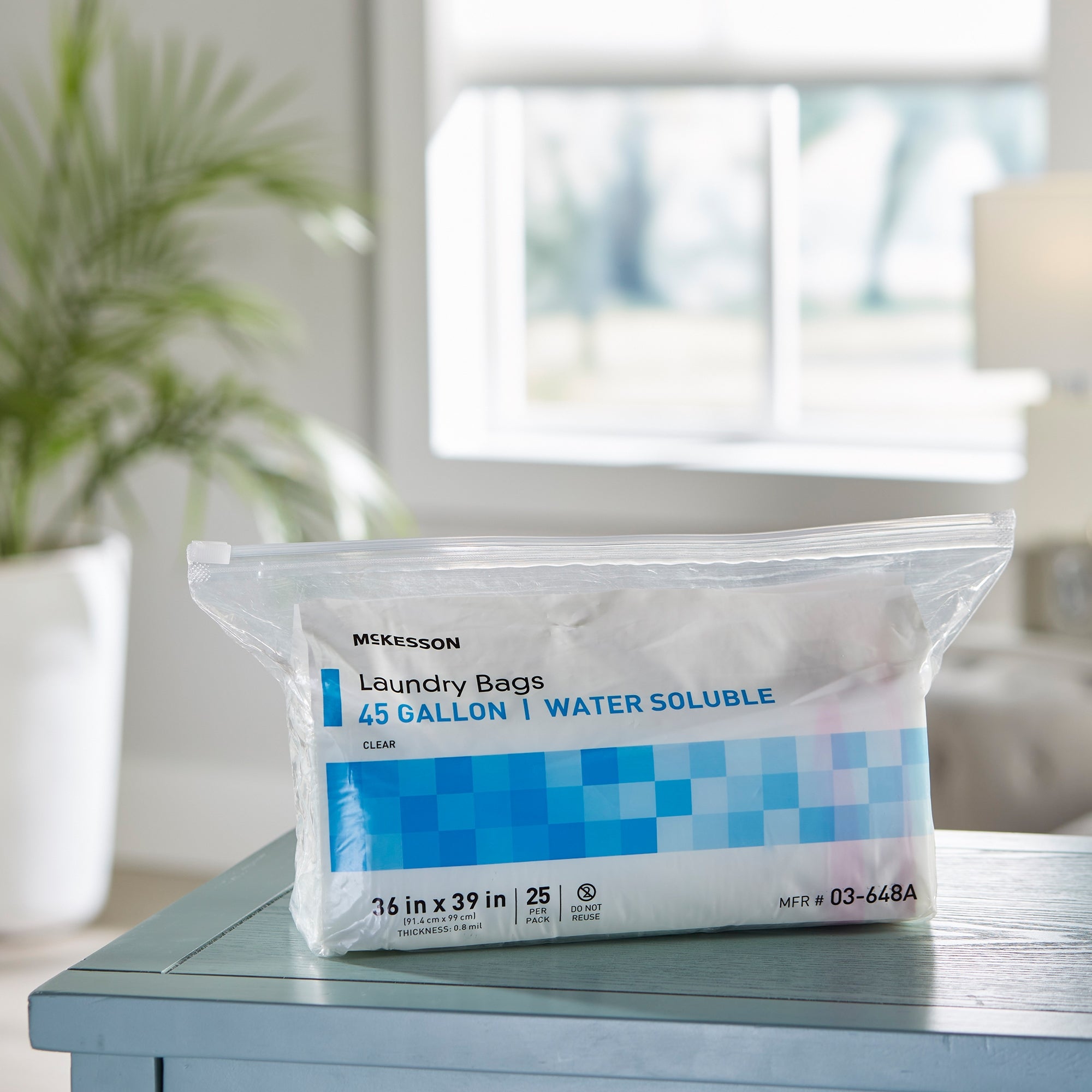 Laundry Bag McKesson Water Soluble 40 to 45 gal. Capacity 36 X 39 Inch, Packaging Type- Case