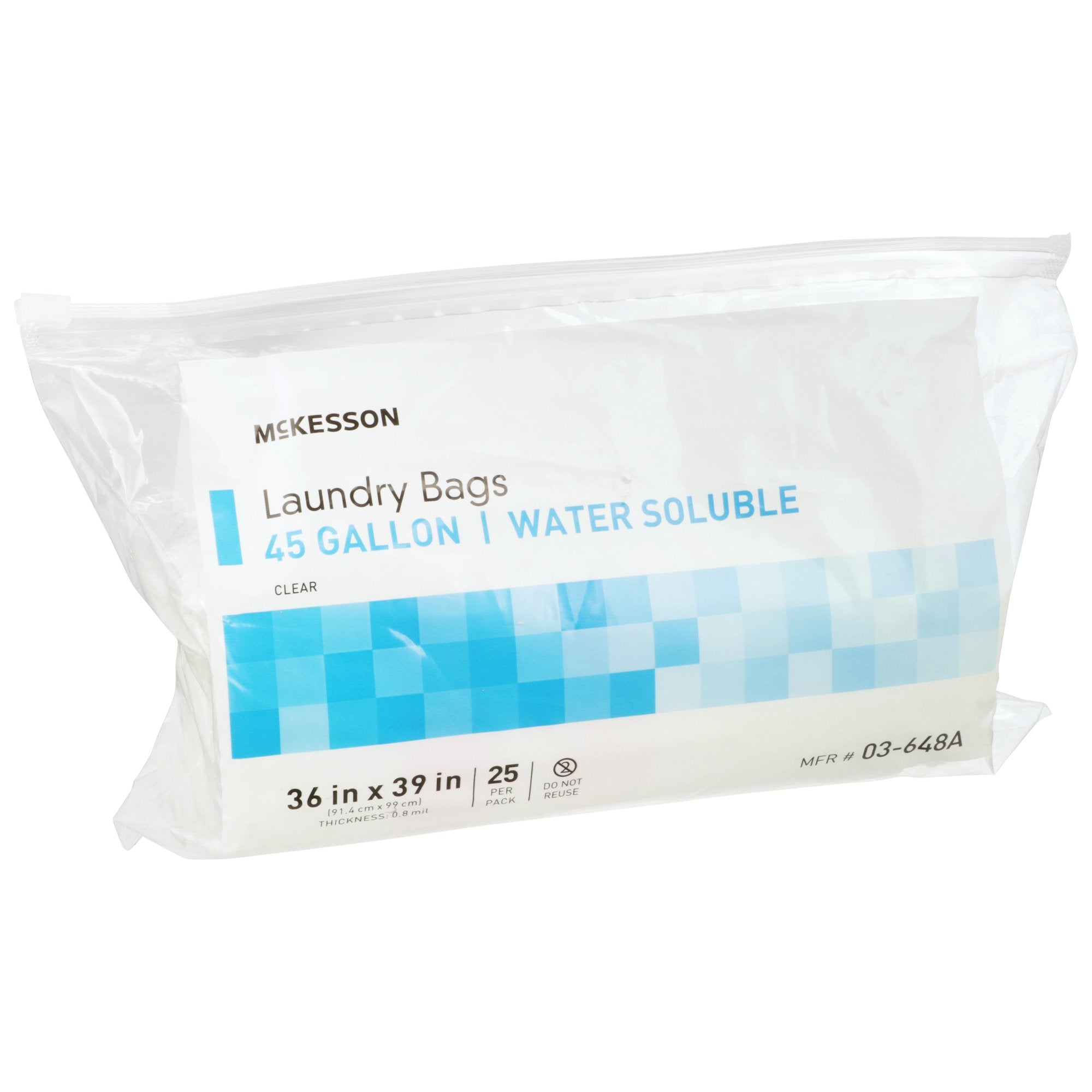 Laundry Bag McKesson Water Soluble 40 to 45 gal. Capacity 36 X 39 Inch, Packaging Type- Case