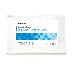 Laundry Bag McKesson Water Soluble 30 to 35 gal. Capacity 28 X 39 Inch, Packaging Type- Case