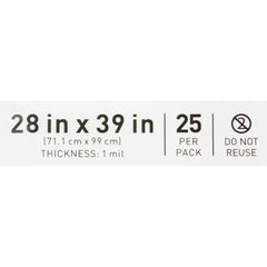 Laundry Bag McKesson Water Soluble 30 to 35 gal. Capacity 28 X 39 Inch, Packaging Type- Case