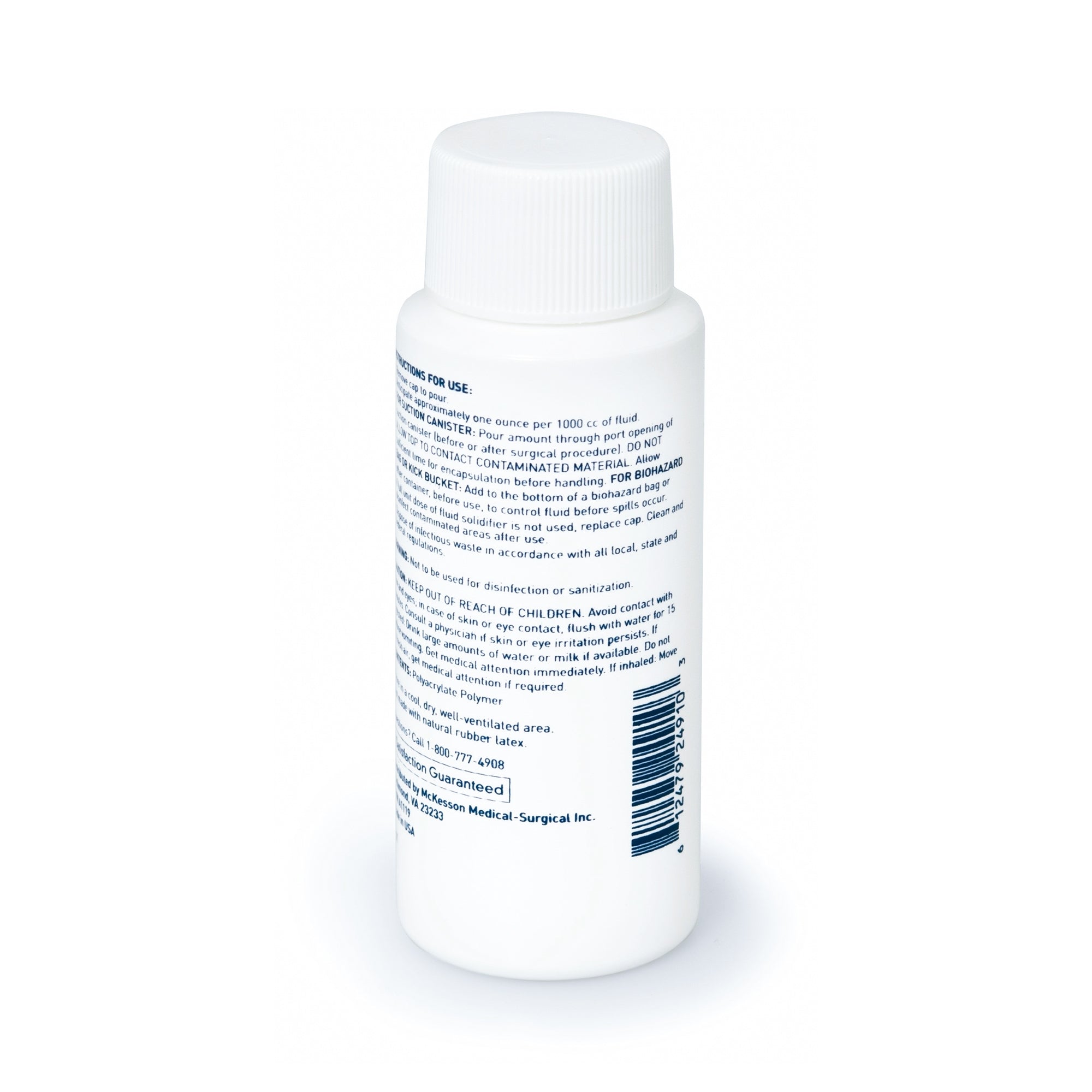Fluid Solidifier McKesson 750 cc Screw Top Bottle 21 Gram, Packaging Type- Each