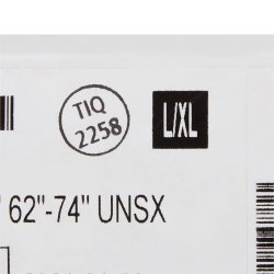 Abdominal Binder McKesson Large / X-Large Hook and Loop Closure 62 to 74 Inch Waist Circumference 9 Inch Height Adult