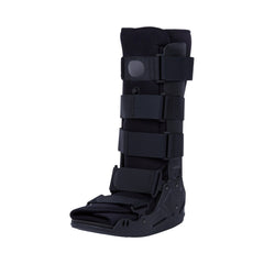 McKesson Air Walker Boot – Black Pneumatic Short Low-Top, Adult Large, Latex-Free | HCPCS L4360