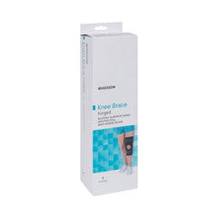 Knee Brace McKesson Large Wraparound / Hook and Loop Strap Closure with D-Rings 20-1/2 to 23 Inch Circumference Left or Right Knee
