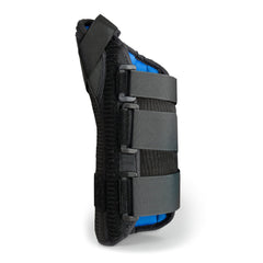 Wrist Brace with Abducted Thumb McKesson Aluminum / Foam / Spandex / Plastic Right Hand Black Large