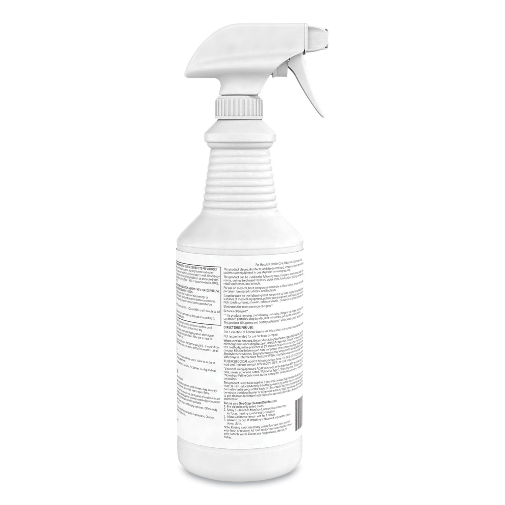 Diversey Oxivir 1 Surface Disinfectant Cleaner Peroxide Based Trigger Spray Liquid 32 oz. Bottle Cherry Almond Scent NonSterile,Packaging Type- Each