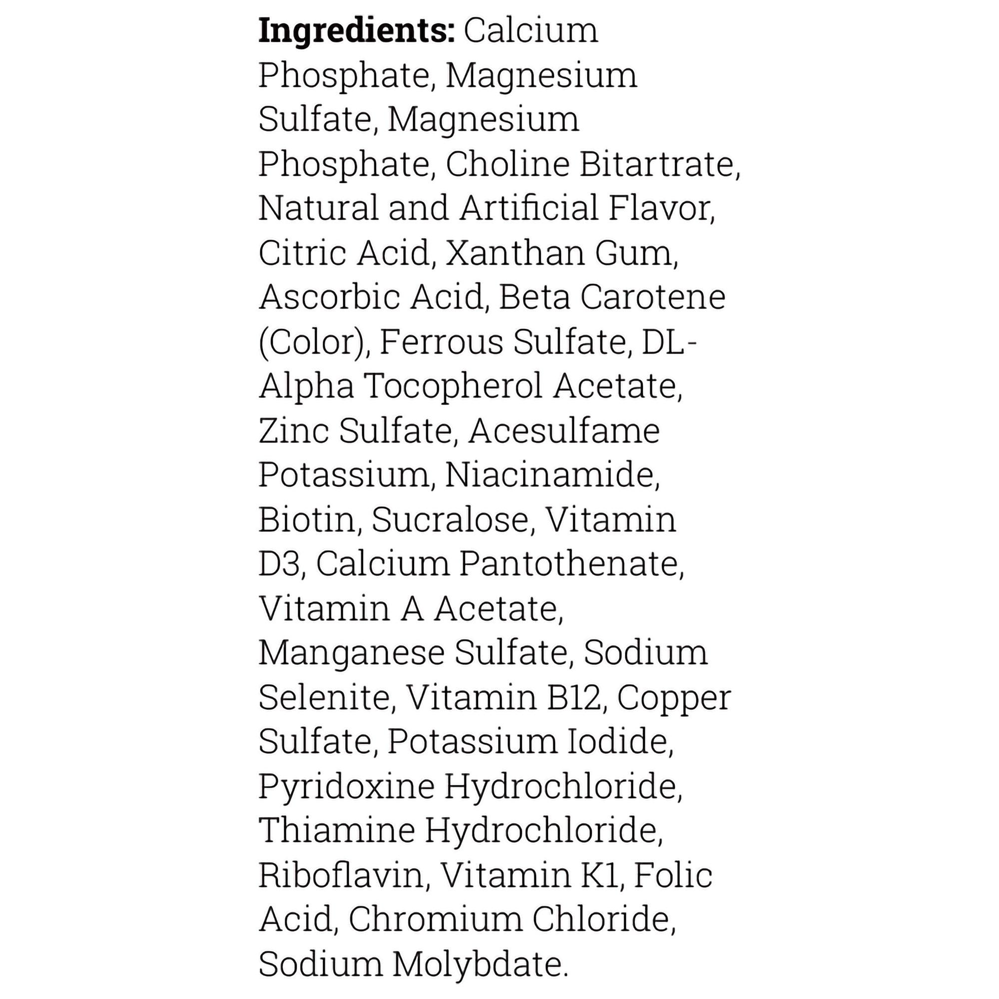 Oral Supplement FruitiVits Orange Flavor Powder 6 Gram Individual Packet