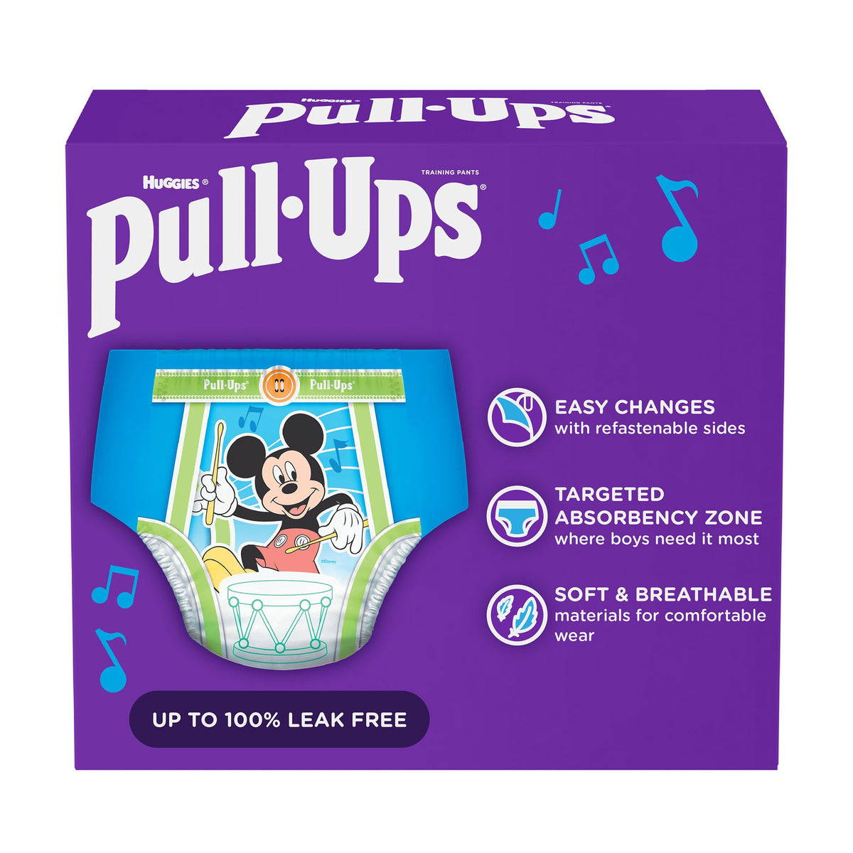 Male Toddler Training Pants Pull-Ups Size 4T to 5T Disposable Moderate Absorbency | 4PACK/CASE