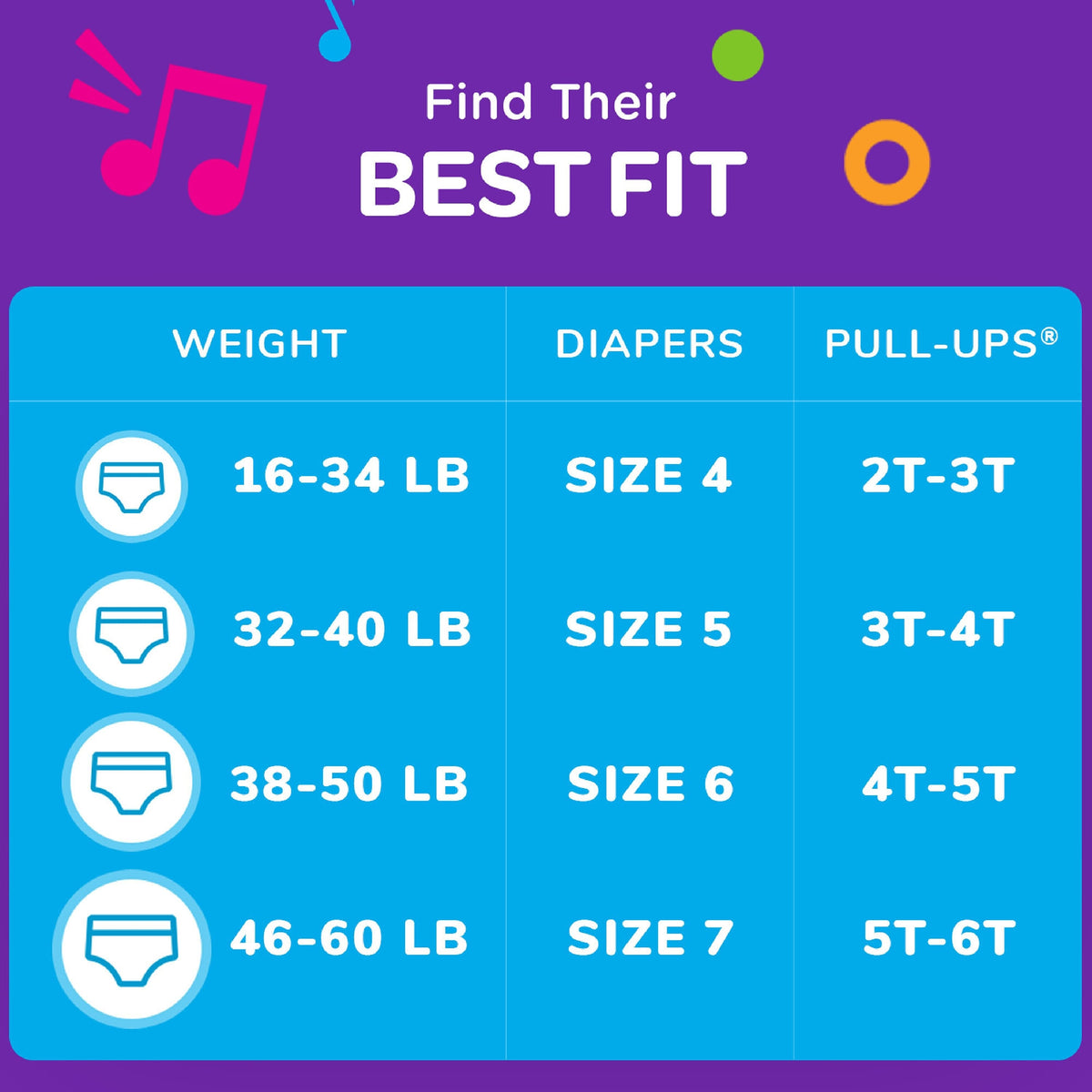 Male Toddler Training Pants Pull-Ups Size 4T to 5T Disposable Moderate Absorbency | 4PACK/CASE