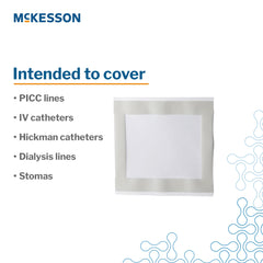 IV Site Barrier Protector McKesson 7 X 7 Inch, Packaging Type- Case