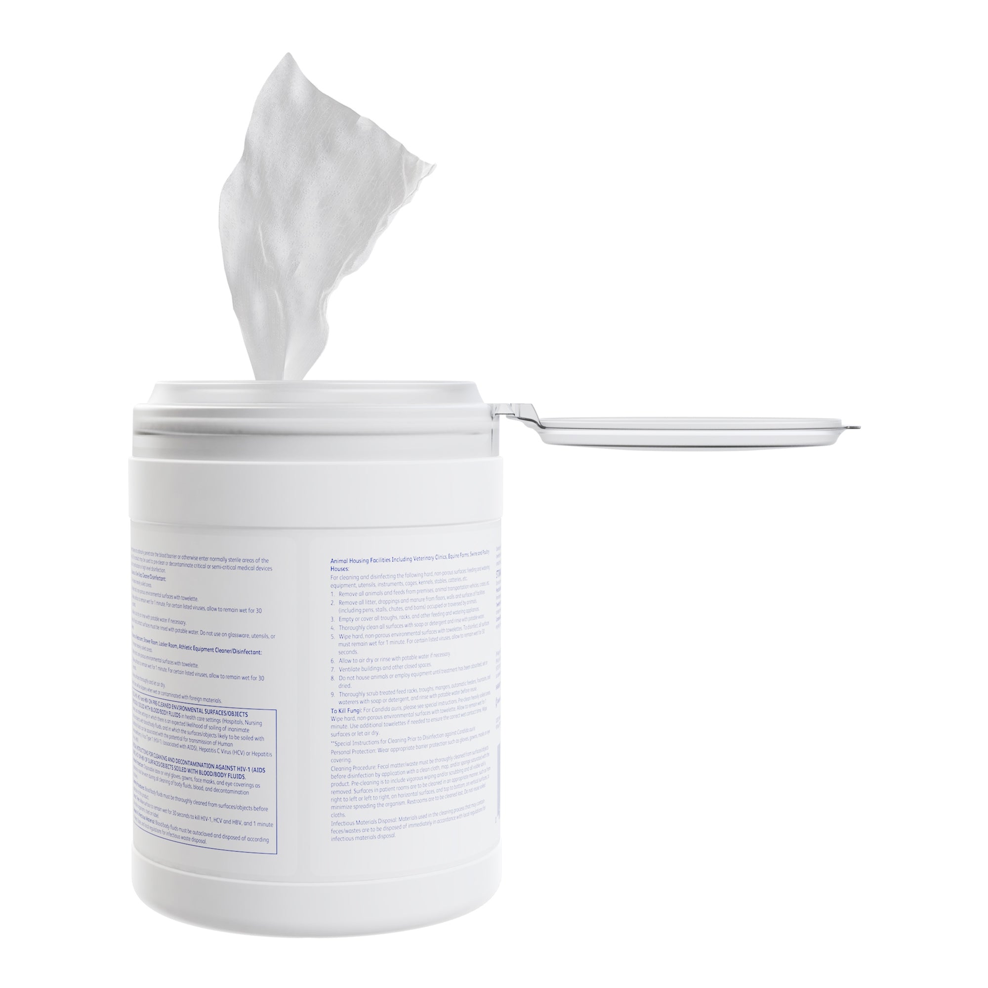 Oxivir 1 Surface Disinfectant Cleaner Premoistened Broad Spectrum Manual Pull Wipe 160 Count Canister Scented NonSterile | 12CT/Case