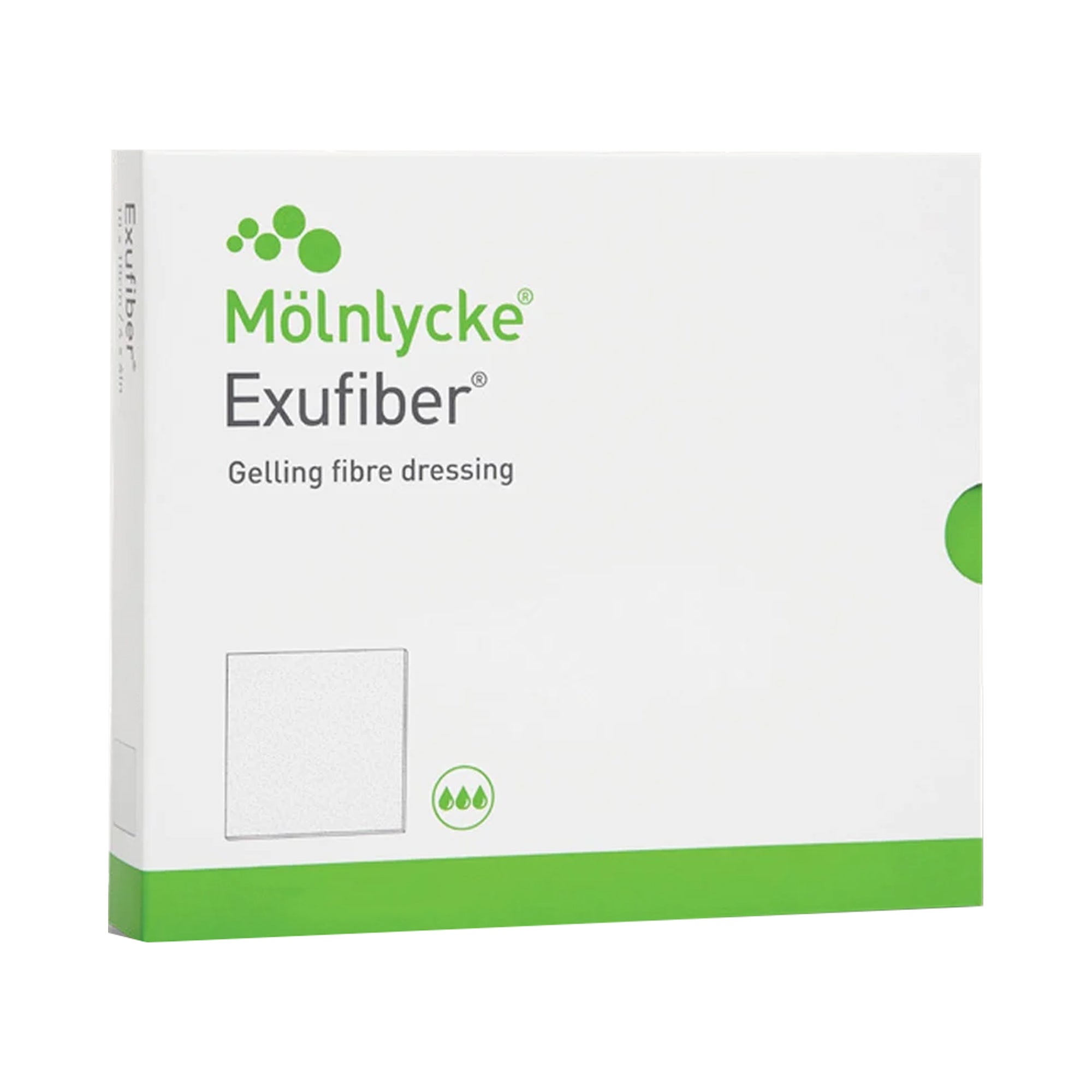Gelling Fiber Dressing Exufiber 4/5 X 17-7/10 Inch Rope,Packaging Type- Box