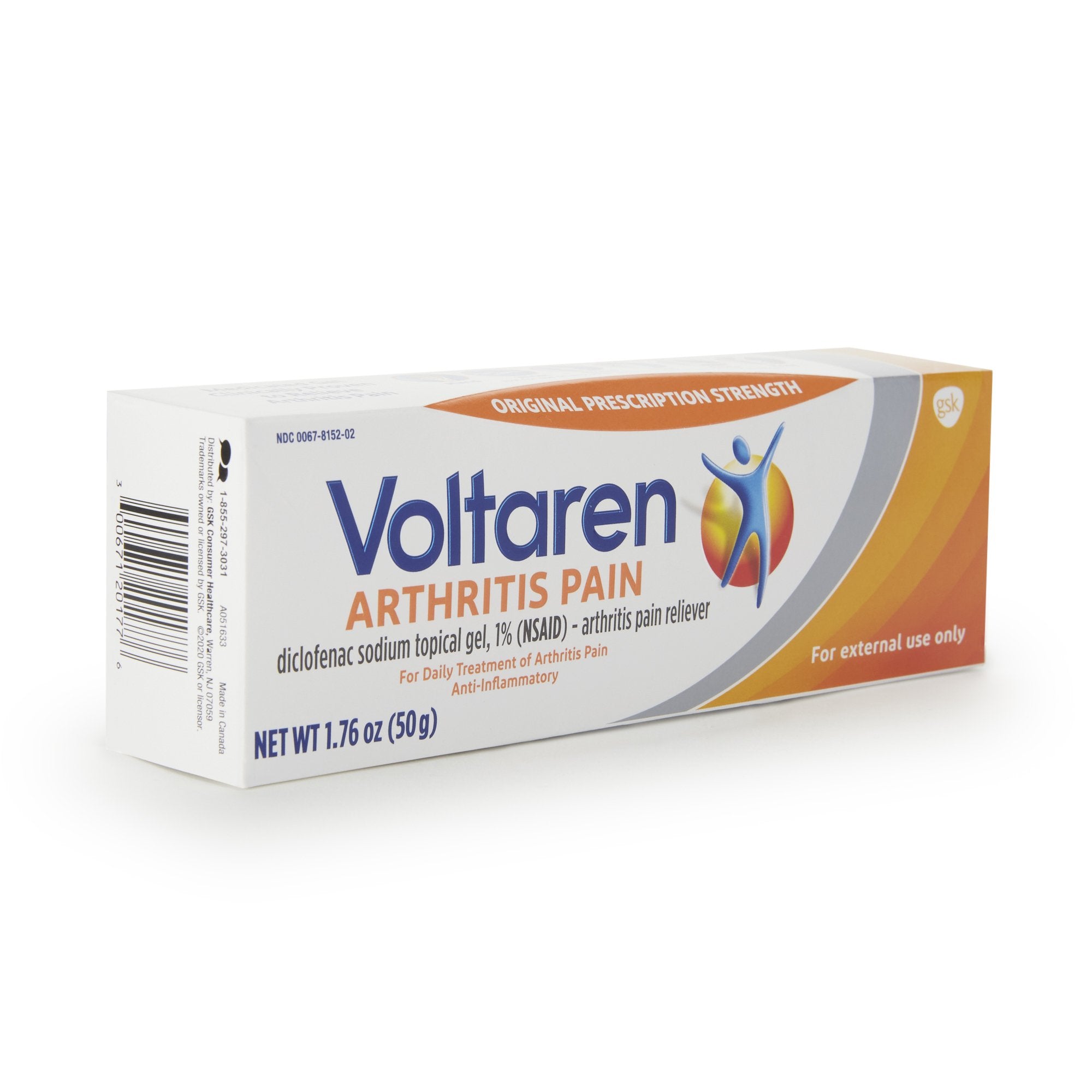 Topical Pain Relief 1% Strength Diclofenac Sodium Topical Gel 50 Gram,Packaging Type- Each