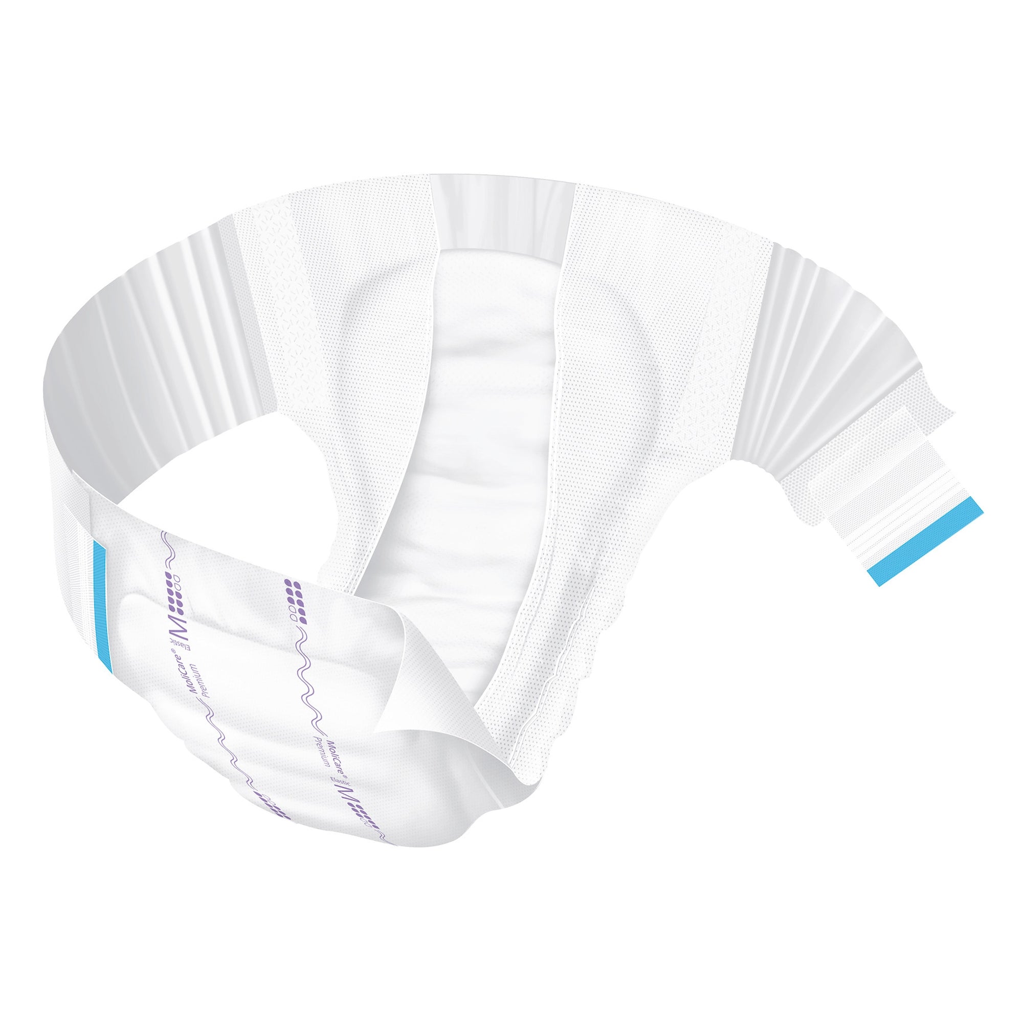 Unisex Adult Incontinence Brief MoliCare Premium Elastic 8D Medium Disposable Heavy Absorbency, Packaging Type- Case