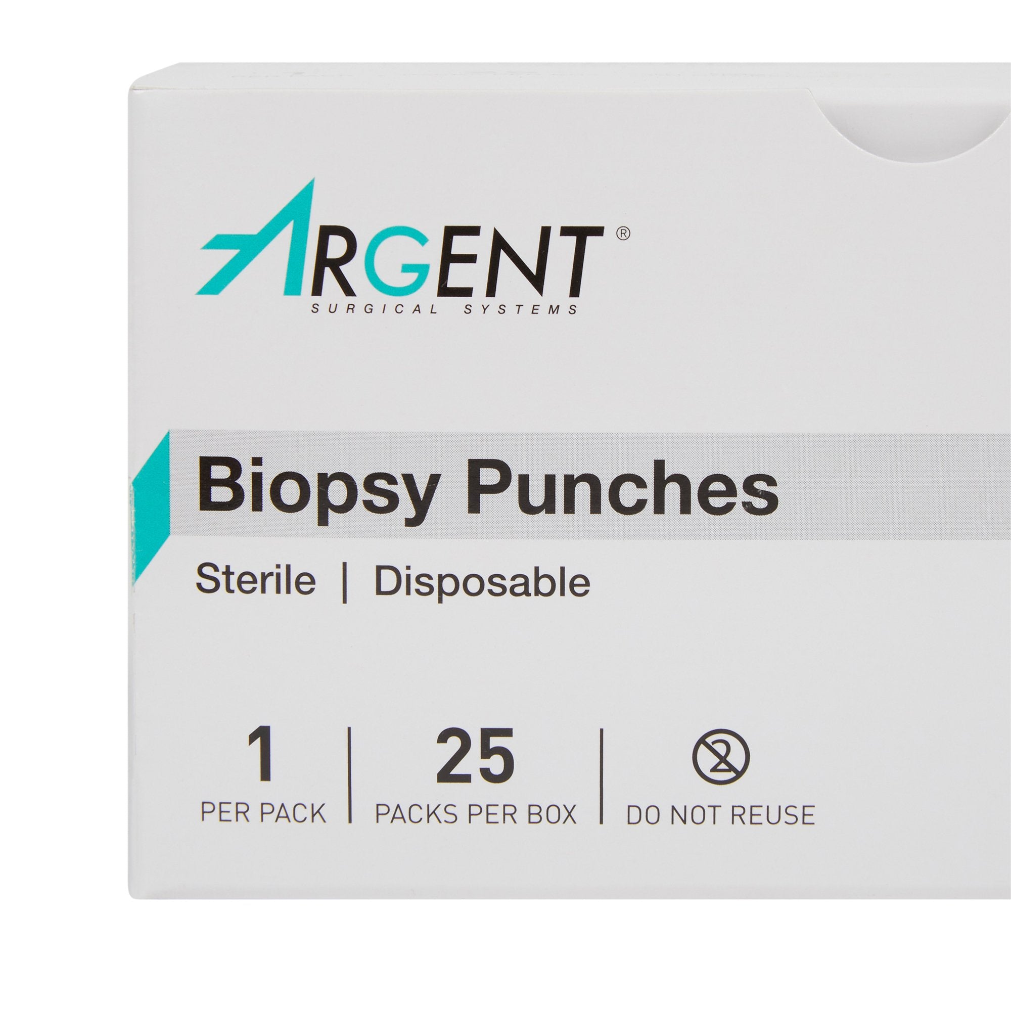 Biopsy Punch McKesson Argent Dermal 2 mm, Packaging Type- Case