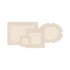 Mepilex Border Flex Foam Dressing 5.1 x 6.3 Inch Oval