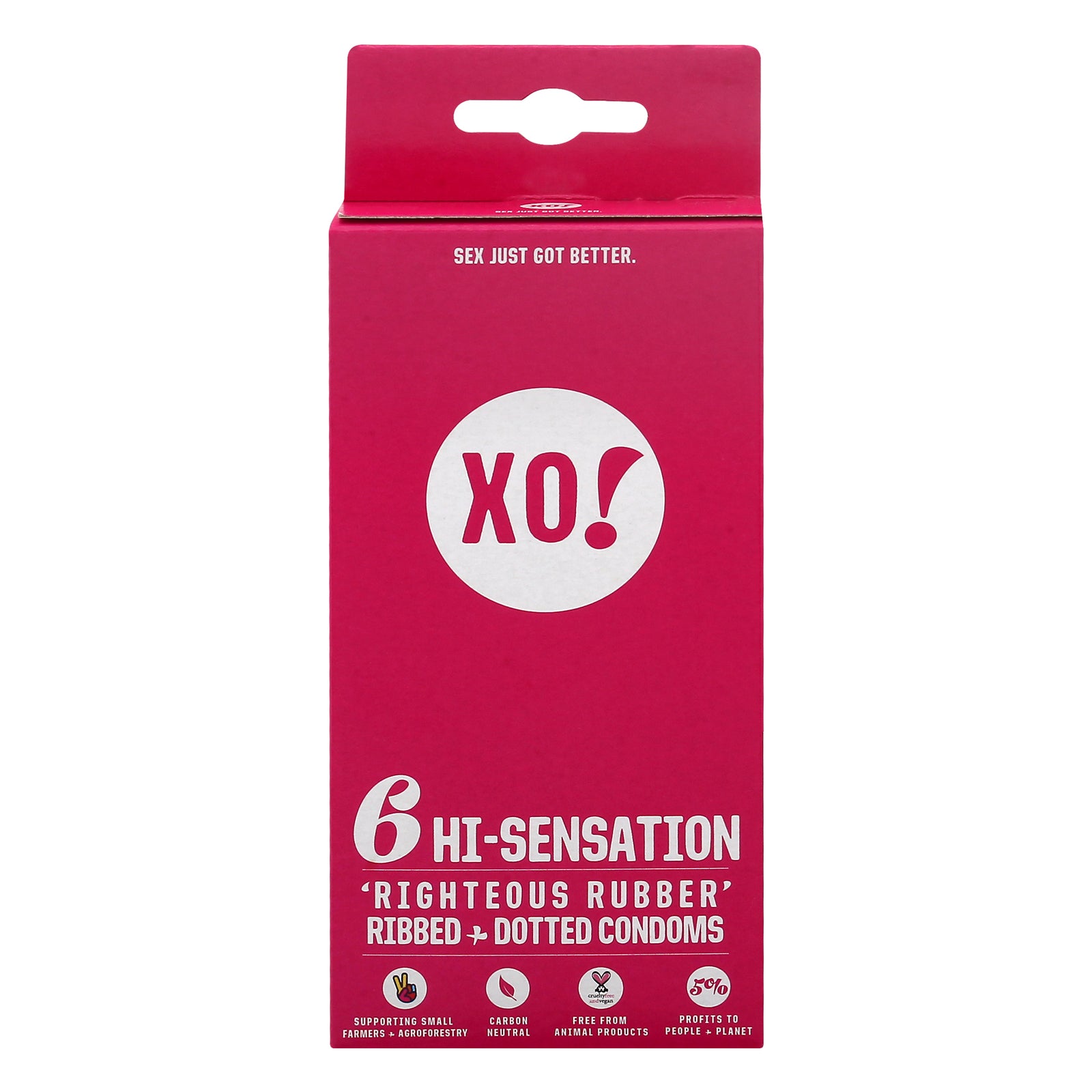 Xo! - Condoms Hi-sensations - Case Of 8-6 Count