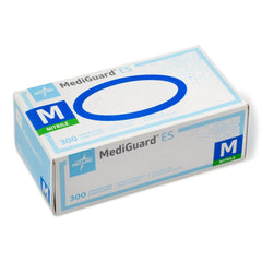 Exam Glove MediGuard ES Medium NonSterile Nitrile Standard Cuff Length Textured Fingertips Blue Not Rated | 300/Box