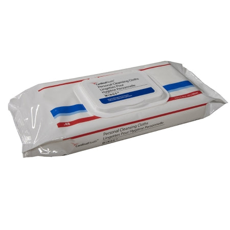Personal Cleansing Wipe Cardinal Health™ Wings™ Soft Pack Scented 48 Count