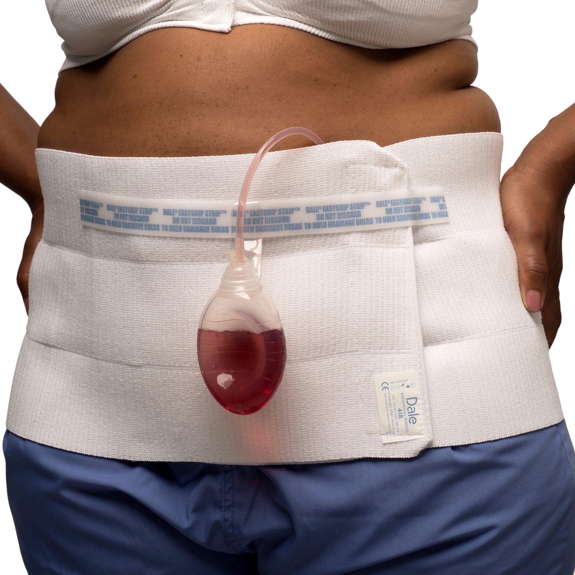Abdominal Binder Dale Hook and Loop Closure 46 to 62 Inch Waist Circumference 9 Inch Height Adult,  Packaging Type- Box