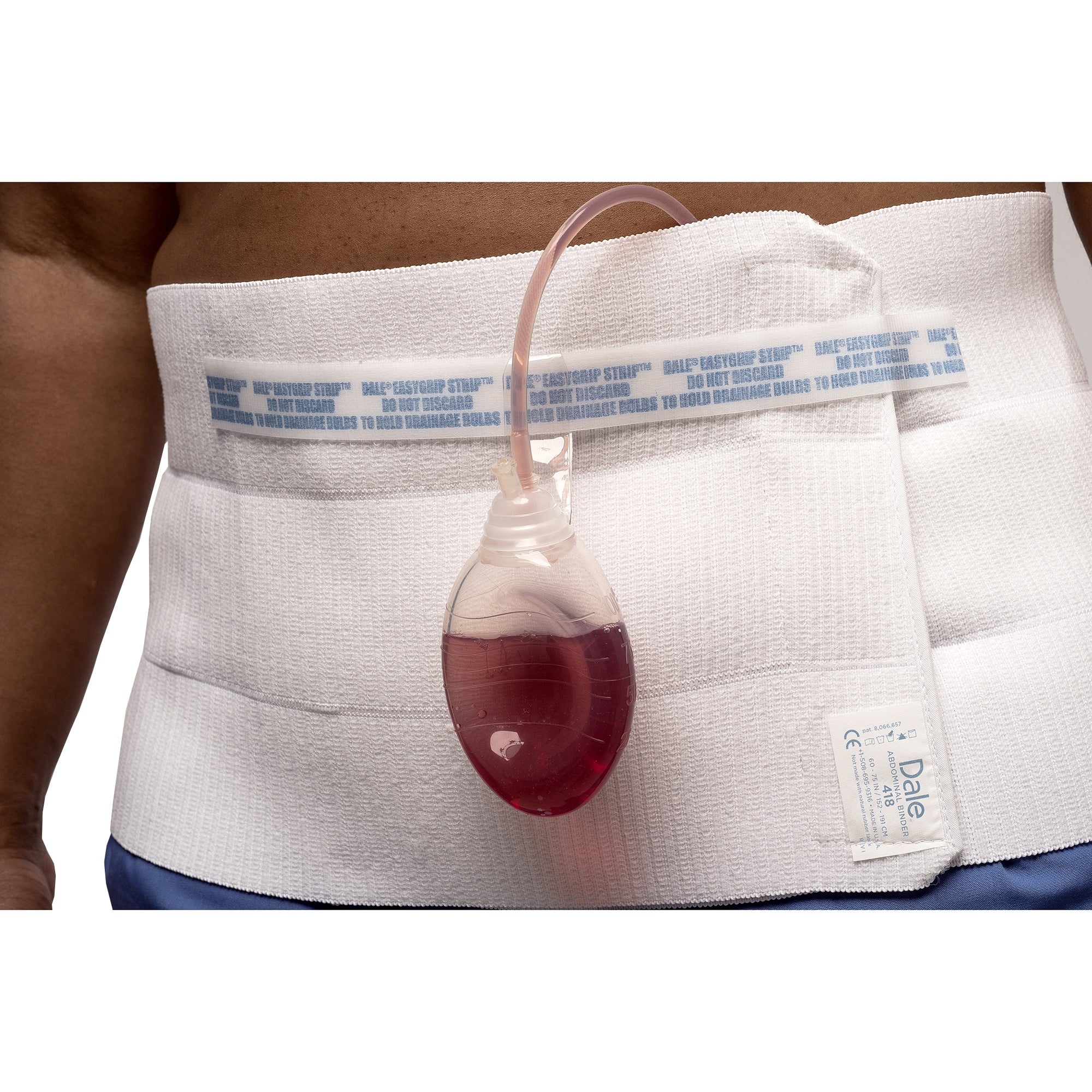 Abdominal Binder Dale Hook and Loop Closure 46 to 62 Inch Waist Circumference 9 Inch Height Adult,  Packaging Type- Box